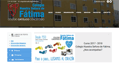Desktop Screenshot of colegiofatima.es